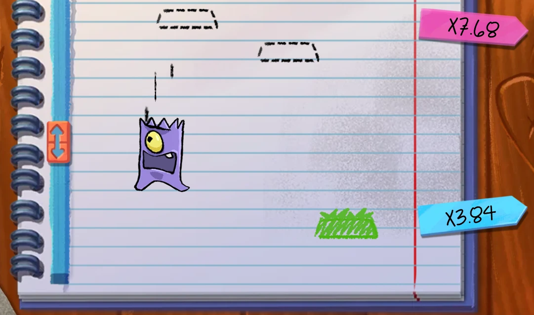 Doodle crash partida perdida.