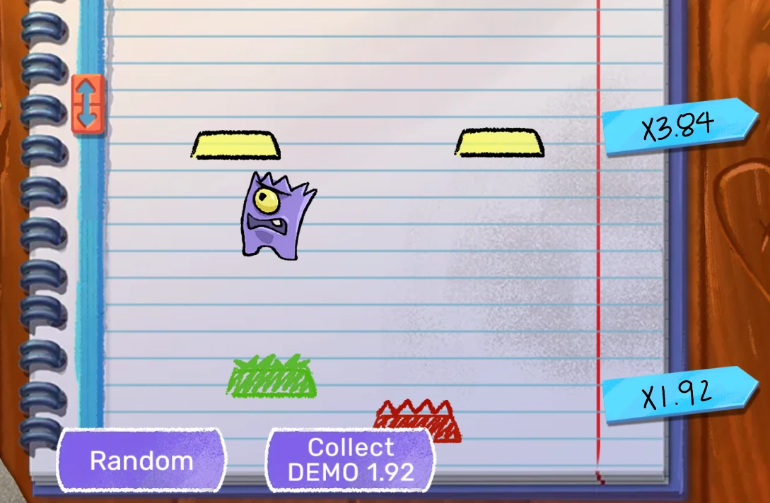 Doodle crash multiplicadores.